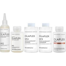 Olaplex Bond Maintenance Σετ Θεραπείας Μαλλιών για Επανόρθωση & Φριζάρισμα No0 155ml + No3 100ml + No4 250ml + No5 250ml + No6 100ml