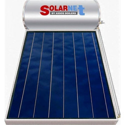 Assos Solarnet SOL Ηλιακός Θερμοσίφωνας 200lt 2.5m² Glass Τριπλής Ενέργειας