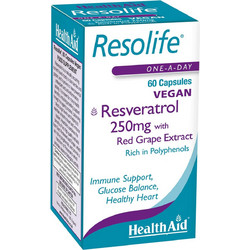 Health Aid Resolife 250mg 60 Κάψουλες