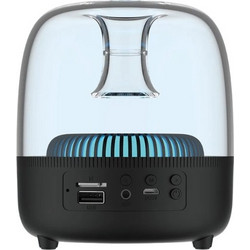 Devia I-M2 Ηχείο Bluetooth 5W με Ραδιόφωνο Μαύρο Διαφανές