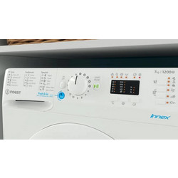 Indesit BWSA 71251 W EE N Πλυντήριο Ρούχων 7kg 1200 Στροφών