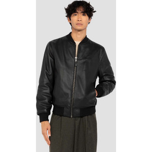 Schott LCBOMBBASIC Ανδρικό Μπουφάν Δερμάτινο Μαύρο LCBOMBBASIC-BLACK Schott LCBOMBBASIC Ανδρικό Μπουφάν Δερμάτινο Μαύρο LCBOMBBASIC-BLACK