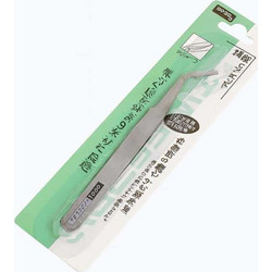 Tweezers Angled Stainless Steel 110mm TS-15