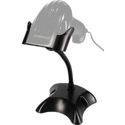 GTCODESTAR βάση για barcode scanner GTC-STAND, εύκαμπτος μεταλλικός βραχίονας, μαύρη