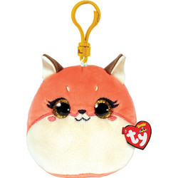 Ty Squishy Beanies Roxie Αλεπού με Κλιπ 1607-39560