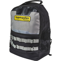 TOP MASTER Τσάντα Εργαλείων Πλάτης Μαύρη Μ40xΠ23xΥ31εκ. 499950