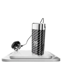 New-K58 In-ear Bluetooth Handsfree Ακουστικό Πέτου Ασημί