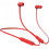 Ezra BW11 Ακουστικά Bluetooth In Ear Ανθεκτικά στο Νερό Red