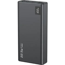 Remax RPP-190 Mini Pro Power Bank 20000mAh 22.5W με 2 Θύρες USB-A & Θύρα USB-C Quick Charge 3.0 Black