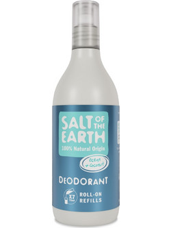 Salt of the Earth Ocean Coconut Refill Φυσικό Αποσμητικό Roll On Χωρίς Αλουμίνιο 525ml