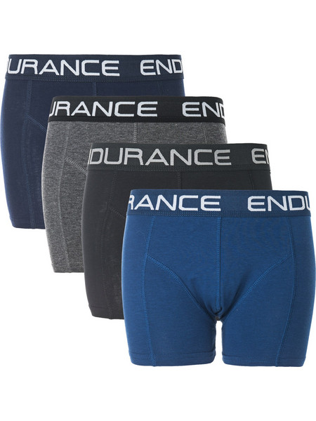 Endurance Μπόξερ Burke Jr. Boxer Shorts 4-Pack - 8881 Multi Color