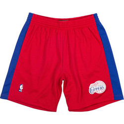 Mitchell & Ness NBA Clippers Αθλητική Ανδρική Βερμούδα Κόκκινη SMSHSB19046-LACSCAR00