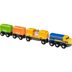Brio Three-Wagon Cargo Train 63398200