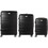 Anda Seat LG1 278-00-ADSLG1P3BK Σετ Βαλίτσες 3τμχ Μαύρες