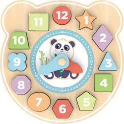 Cangaroo Ξύλινo Ρολόι Puzzle