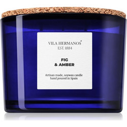 Vila Hermanos Apothecary Cobalt Blue Fig & Amber αρωματικό κερί 350g