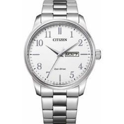 Citizen Classic Ανδρικό Ρολόι Solar με Ασημί Μεταλλικό Μπρασελέ BM8550-81A