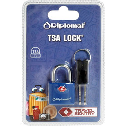Diplomat ACLOCK4 Λουκέτο TSA Μπλε