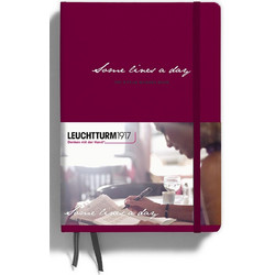 Σημειωματάριο 5 Ετών Leuchtturm1917 Some Lines A Day Medium A5 Red