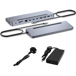 i-tec Usbc Metal USB-C / USB-A Docking Station με 4K PD Ethernet