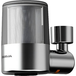 Deerma - Faucet Water Filter (LT01) - Dual Filtration, 2x Water Modes, Bacteria-Free, Air-Phase Pressurized Flow, 720 - Gray