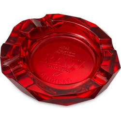 RAW Ruby Thick Ashtray with Giftbox