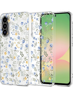 Tech-Protect FlexAir Case for Samsung Galaxy A57 5G - Multicolor Flowers