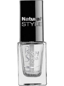 Peggy Sage Top Coat Natural Style Gloss Βερνίκι Νυχιών 5ml