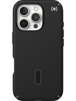 SPECK IPHONE 16 PRO CASE (150700-3205) PRESIDIO PRO + CLICKLOCK (BLACK / SLATE GREY)