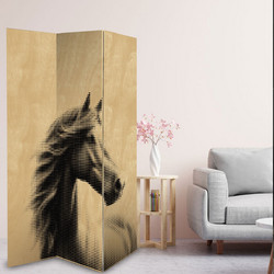 Παραβάν Εσωτερικού Χώρου Horse - 120x180 3φύλλα