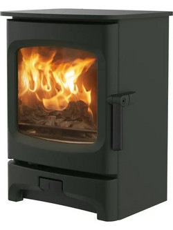 Charnwood Aire 3 Low Stand Green Ατσάλινη Ξυλόσομπα 5kW