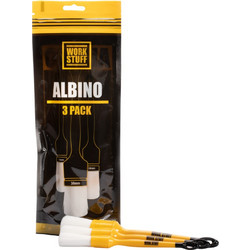 Work Stuff Detailing Brush Albino 3 Pack - Σετ Πινέλων Detailing Ultra Soft - 3τμχ - WS102