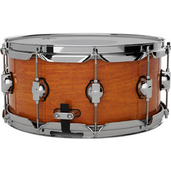 ds DRUM FURY MAPLE SNARE WHISKY LACQUER | Tαμπούρο All-Maple 14"x 6.5" Καφέ