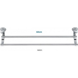 Κρεμάστρα Για Πετσέτα Import Hellas 2148 Νίκελ 60cm