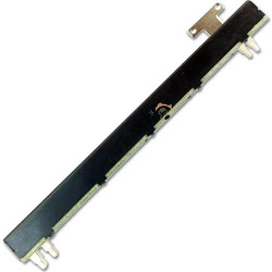 BOURNS PTF01-082T-104B2 100KB Stereo Fader Potentiometer for Mixer, Length 128mm B100Kx2 T Type Shaft Bar 18mm Height 8mm - BOURNS