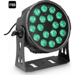 Cameo CLPFLATPRO18IP65 Flat Pro 18 IP65 Φωτορυθμικό PAR LED RGBWA DMX Outdoor Black