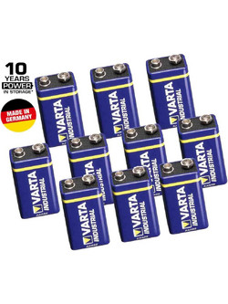 Varta Industrial 9V 10τμχ