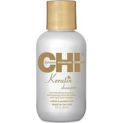 Chi Keratin Σαμπουάν Κερατίνης για Επανόρθωση για Ταλαιπωρημένα Μαλλιά 59ml