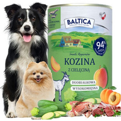 Baltica Υγρή Τροφή Σκύλων Διαίτης με Κρέας, Μοσχάρι, Κολοκυθάκι και Συκώτι χωρίς Σιτηρά 400gr