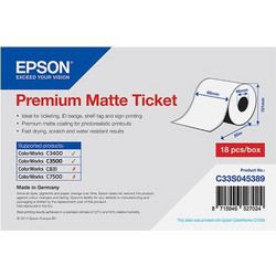 Ρολό Ετικετών Epson C33S045389 Premium Matte 80 mm x 50 m