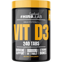 Hiro.Lab Vitamin D3 8000iu 240 Ταμπλέτες