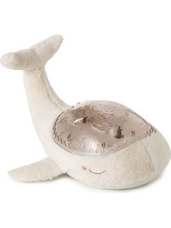 Cloud b Παιχνίδι Ύπνου Tranquil Whale από Ύφασμα με Φως και Ήχους για Νεογέννητα 7900-WD