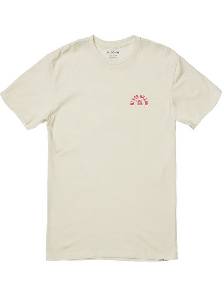Ανδρικό T-Shirt NIXON Hopper Μπεζ Φυσικό S2835-080-06 - S2835-080-06