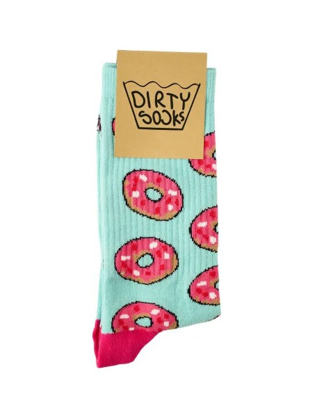 Dirty Socks Κάλτσες Donuts Light Blue