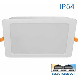 Φωτιστικο χωνευτο τετραγωνο PANEL 22X22 24W CCT 2040L 4762
