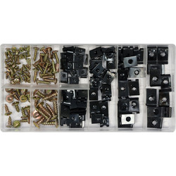 YATO Βίδες Κλιπς Αυτ/του Σετ 170τεμ YT-06780