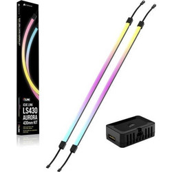 Corsair Icue Link Ls430 Aurora Rgb Light Strips Kit 43 Cm Cl-9011136-ww CL-9011136-WW