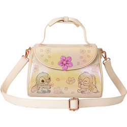Funko Stitch Cute Bow Handle Παιδική Τσάντα Ώμου Μπεζ 520εκ. WDTB3184