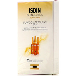 Isdin Isdinceutic Flavo-C Ultraglican Αντιγηραντικό Serum Προσώπου για Λάμψη 10x2ml
