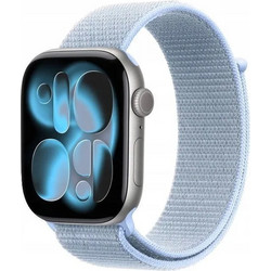 Crong Nylon Λουράκι Υφασμάτινο Cool Blue (Apple Watch 38 / 40 / 41 / 42mm)